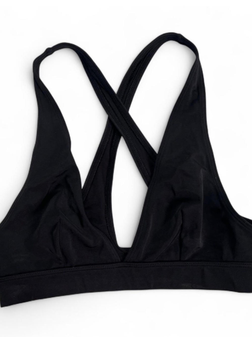 Monki Women's Black Swimsuit-two-piece